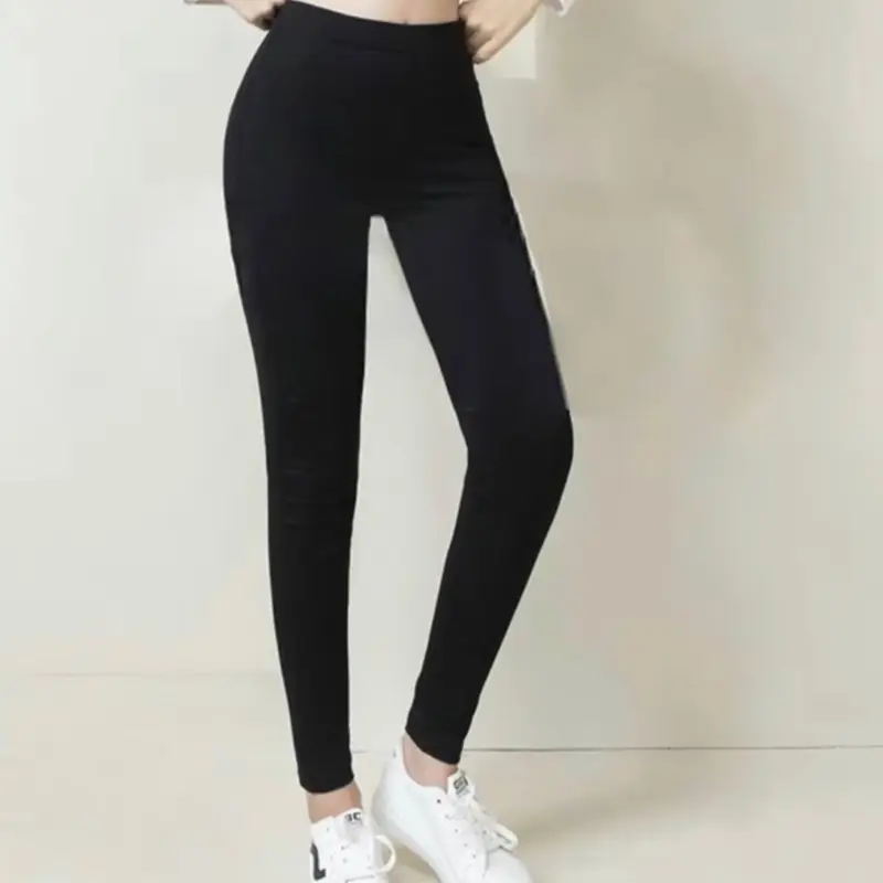 combo 79k - 2 quần dài vải thun POLY co giãn 4 chiều 1