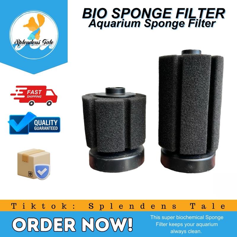 Aquarium Bio Sponge Filter Fish Tank Filtration Cleaner Infinity ...