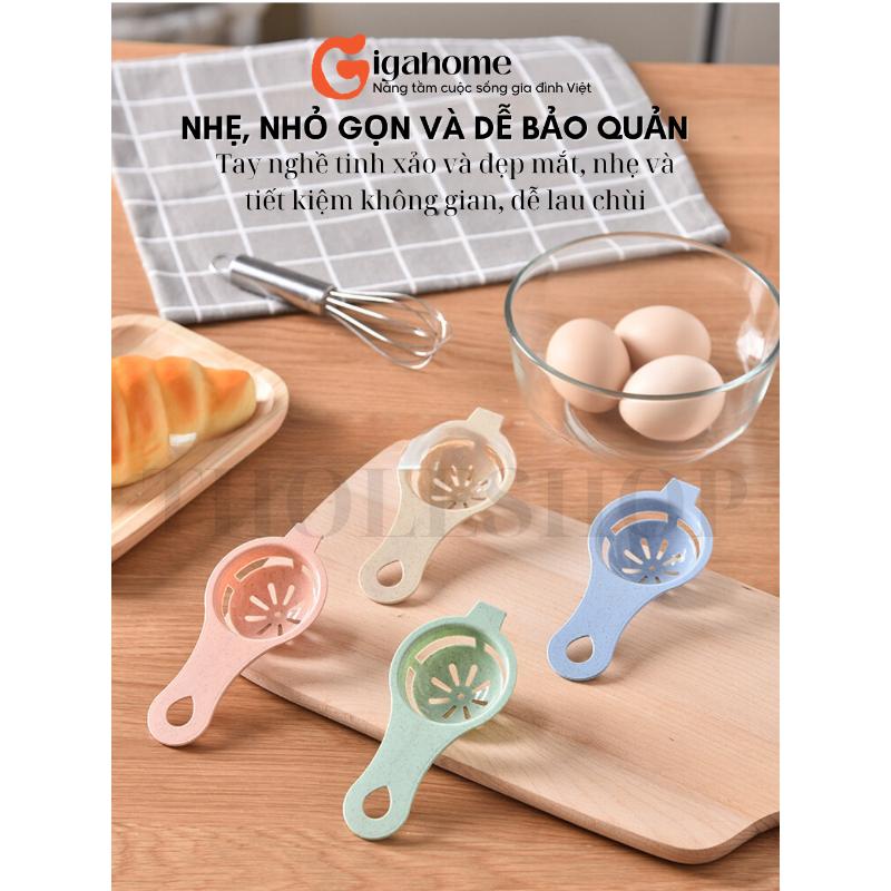 Product Introduction of Đồ Tách Lòng Đỏ Trứng Gà GIGAHOMEVN Chất liệu Bằng Rơm Lúa Mì, Chịu Nhiệt Cao 5164 12
