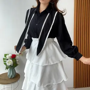 Unchvera —— (Real Picture) Daisy Shirt Katun Polly All Size Blouse Wanita Atasan Wanita Fashion Wanita