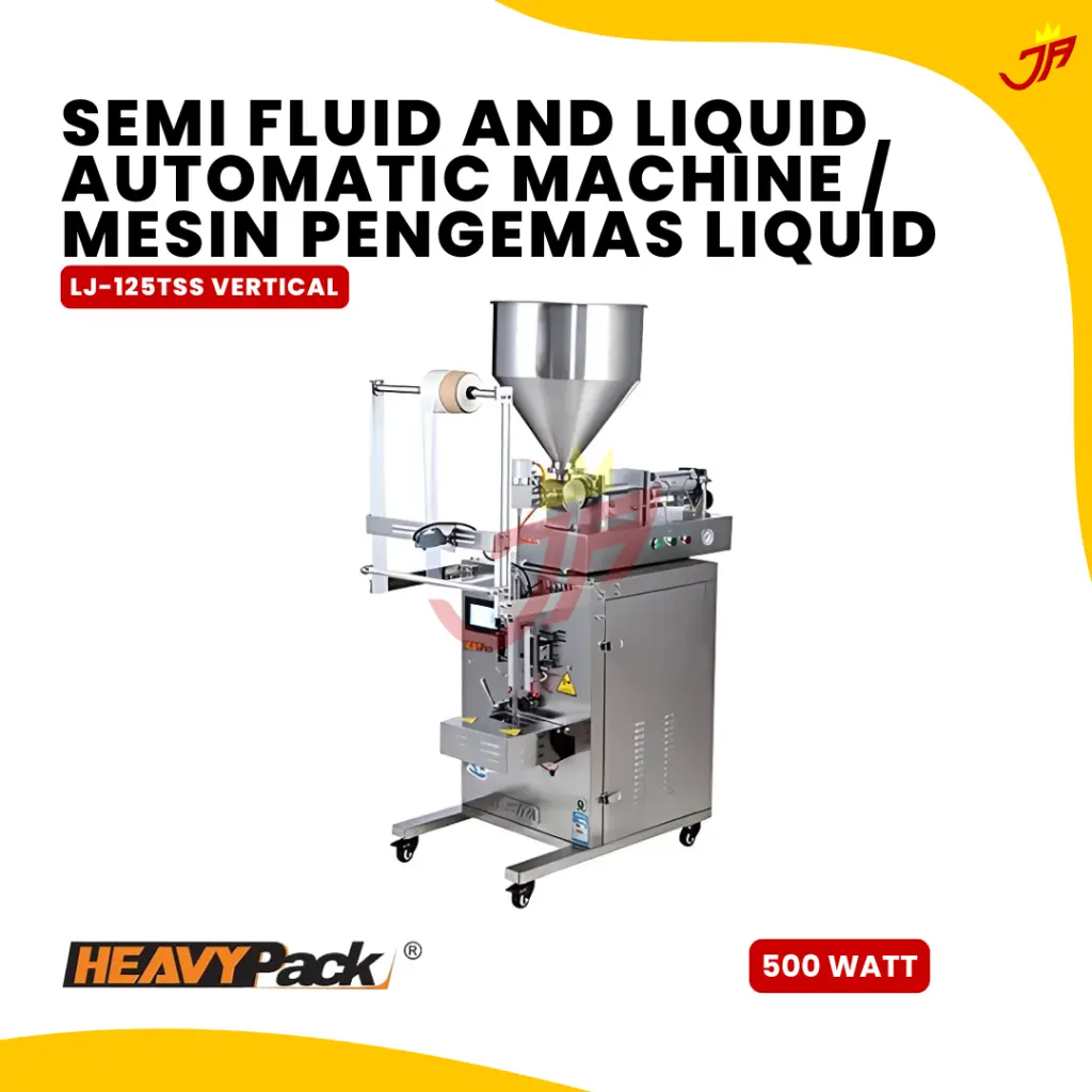 HEAVYPACK LJ-125TSS Vertikal Automatic Liquid Packer (With photocell)