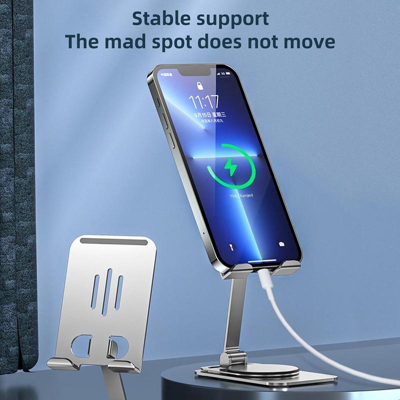 Product Introduction of 【GOOJODOQ】giá đỡ điện thoại di động giá đỡ có thể gập lại giá đỡ hợp kim nhôm Phụ Kiện Titan Phone 8