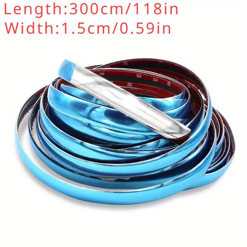 Product Introduction of Car window decorative strip chrome bright strip universal door anti-collision strip bumper scratch resistant modification 0