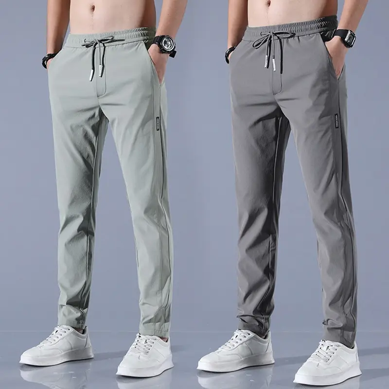 Seluar untuk Lelaki, Nipumusimhot, Gaya Korea, Trendwork, Longgar Lurus, Bernafas, Sesuai untuk Sukan, Seluar