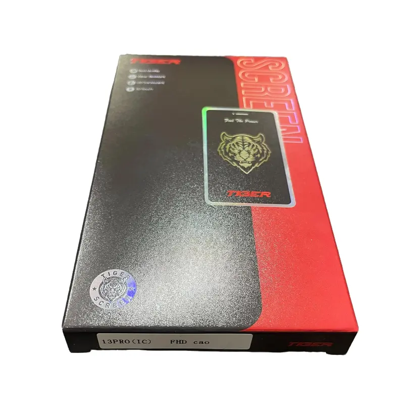 Màn hình Soft OLED Tiger, FLY cho điện thoại 13/13 Mini/13 Pro/13 Pro Max với cường lực chống xước và vỡ kính 4