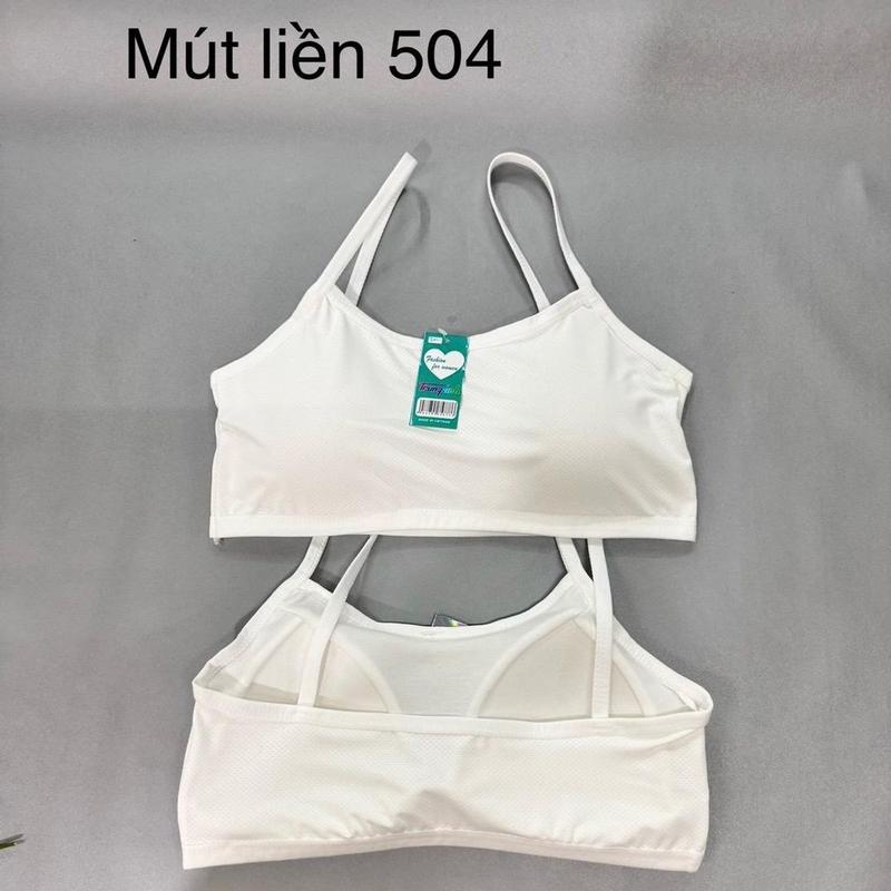 504: Combo 3 áo Bra Học Sinh mút dính liền, chất vải thông hơi, thoáng mát, hàng đẹp.. Nữ Tua Rua Women Voi Nhung áo ngực áo lót áo ngực nữ áo lá bra học sinh áo 2 dây