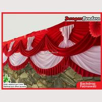 Gambar BackDrop Fatmawati Jumbo | Background Risplang Merah Putih Panjang Dekorasi Kemerdekaan HUT RI dari Juraganbendera Kota Surabaya 1 Tokopedia