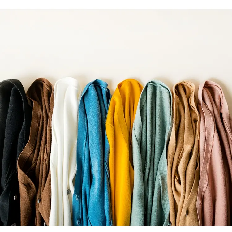 cardigan knit wanita lengan panjang V-neck bahan premium  D02 7
