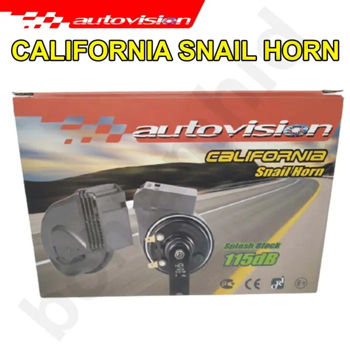 Klakson TRUK 24V Keong Stereo Autovision 118dB + Relay (Truck) 2