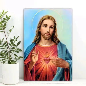 (COD) Hiasan Dinding motif yesus //poster dinding yesus