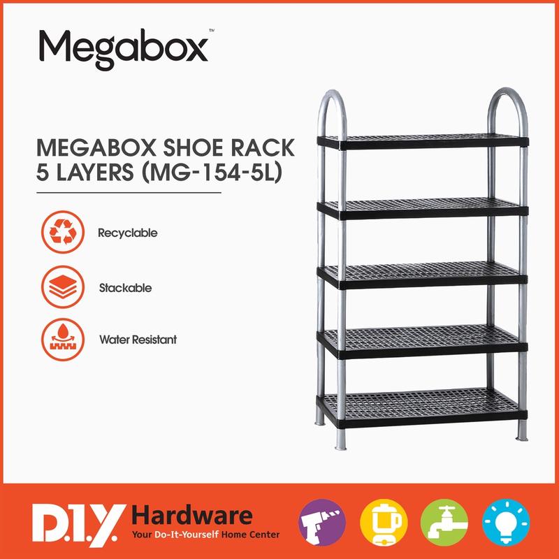 Product Introduction of MEGABOX by DIY Hardware MG-154 Shoe Rack Organizer 5 Layers 0
