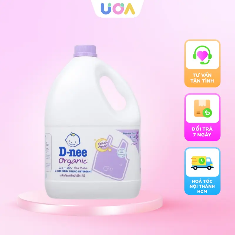 Nước giặt xả Dnee Thái Lan Thơm Lâu Cho Bé 0