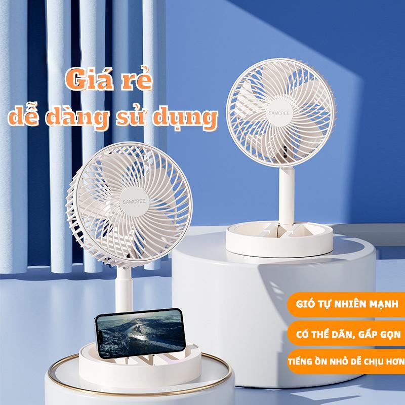 Tradition & Trend - Quạt Gấp Gọn - Quạt Cắm Điện Cổng USB - Quạt Để Bàn Nhỏ Gọn Tiện Lợi Quạt Mini Phụ Kiện Không tích điện