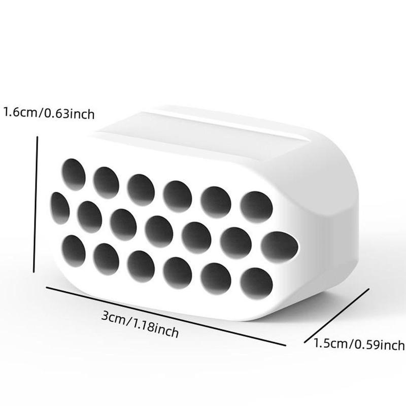 Máy Tập Hàm Silica, Cấp Thực Phẩm, Dụng Cụ Tập Luyện Hàm Mặt, Dụng Cụ Tập Luyện Hàm Cổ, Mặt Và Cằm Miễn Phí, Bóng BPA, Z2F1, Có Sẵn Trong 1 Hoặc 2 Cái 5