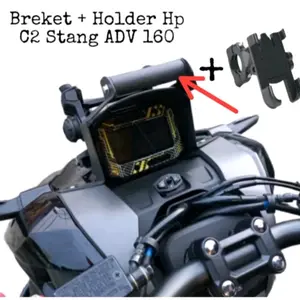 Breket Holder Hp Adv 160 Adv 150 Tatakan Holder Hp Adv 160 Adv 150