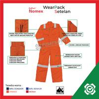Gambar Wearpack Dupont Safety Coverall Anti Api Nomex Original 4 5 Oz Terusan Panjang dari Pusat Safety Kota Administrasi Jakarta Barat 2 Tokopedia