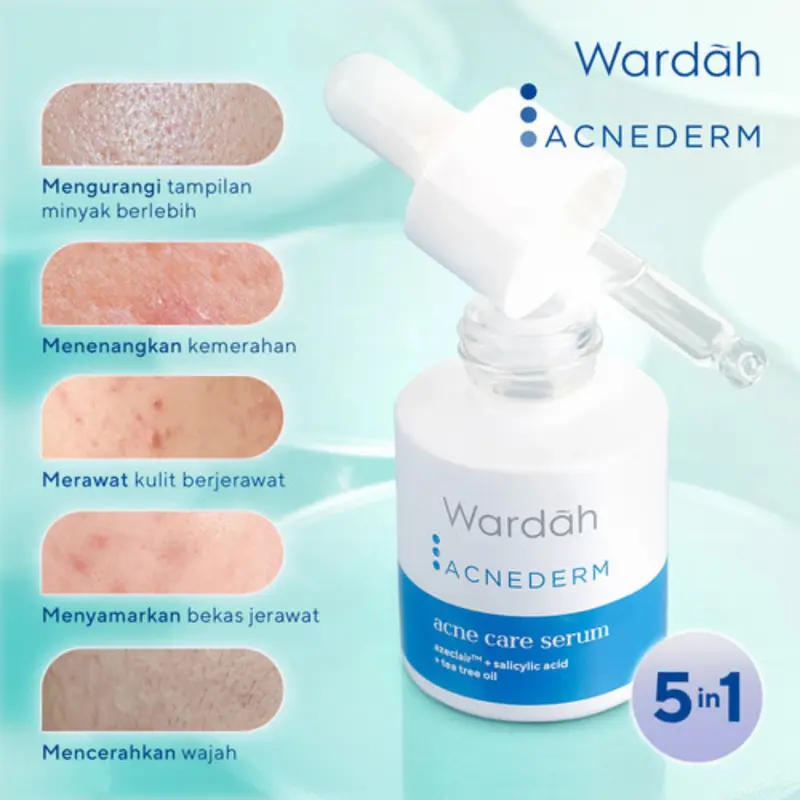 Wardah Acnederm Acne Care Serum 15ml - Serum Wajah - Wardahindonesia 3
