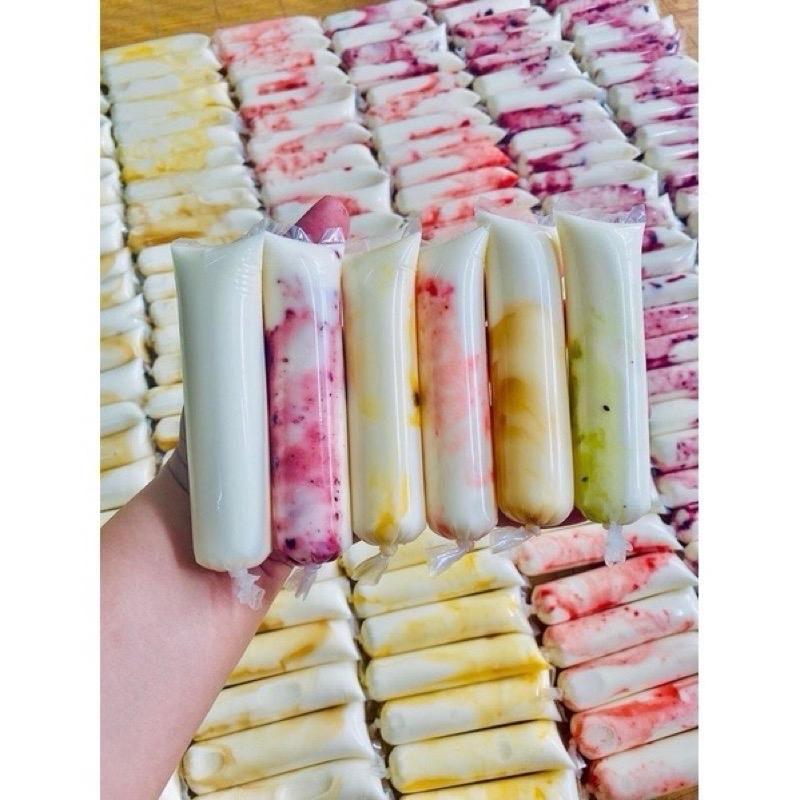 1kg túi 4x16cm làm sữa chua ,túi đều ko bị bục đáy 0