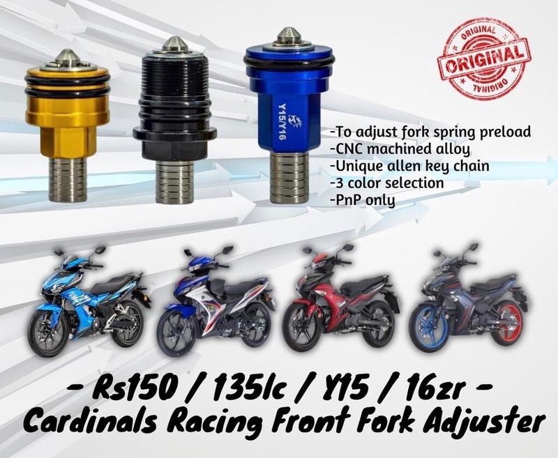 CARDINALS RACING FORK SPRING ADJUSTMENT KIT Y15ZR / Y16ZR / LC135 ...