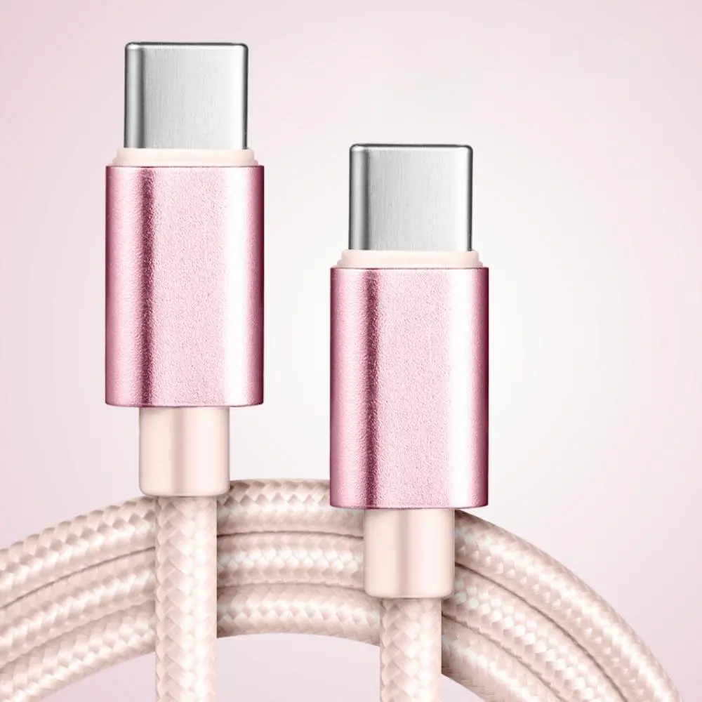 Type-C To Type-C Charging Data Cable, Phone Accessories for Samsung, Xiaomi, Huawei, Meizu, Lenovo, OMTO, Oppo, Vivo, ZTE, HTC, Sony