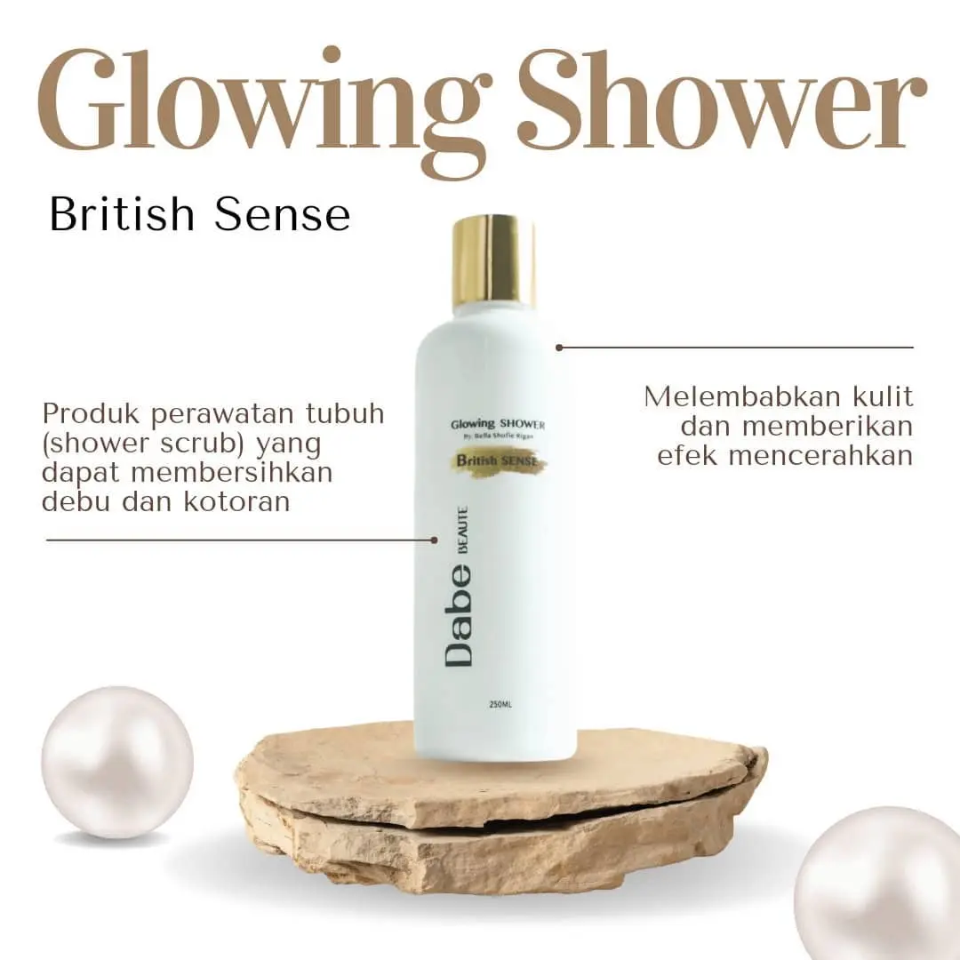 Body Care Shower Jell Dabe Beaute Mencerahkan Melembabkan Tubuh Ukuran 250ml Kotoran Perawatan