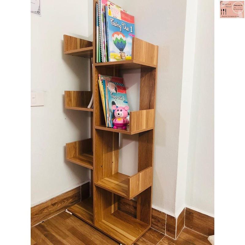 Product Introduction of Kệ Sách Xương Rồng Thông Minh Lắp Ráp Kích Thước 115x42x20cm 1