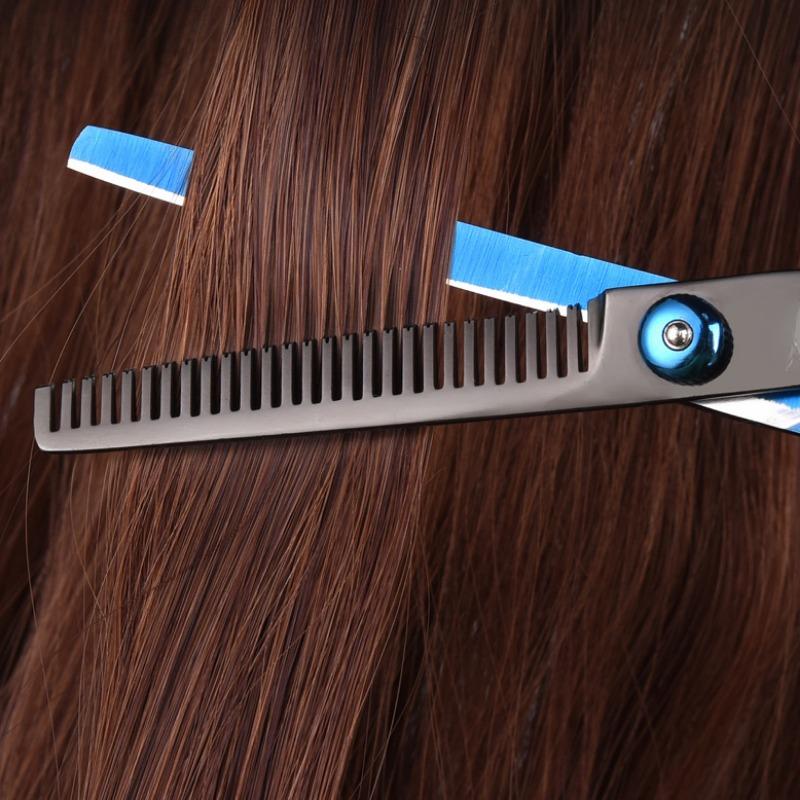Product Introduction of Hair Scissors 6.5 Professional Hairdressing Scissors Thinning Barber Scissor Set Hair Cutting Scissors Haircare Heatless 2