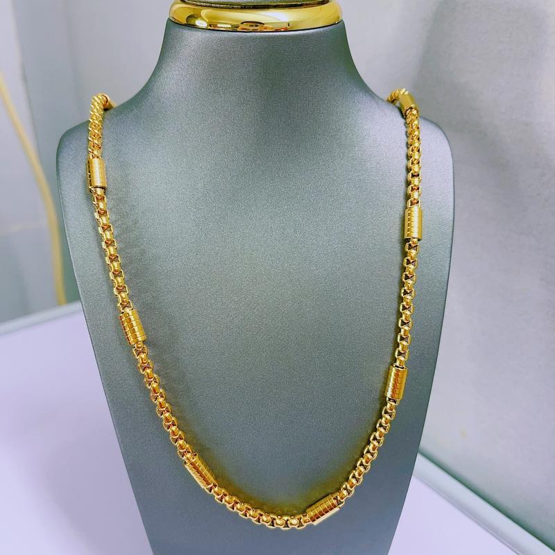 Dây Chuyền Nam Chữ Công - Ống Trúc Titan Jewelry