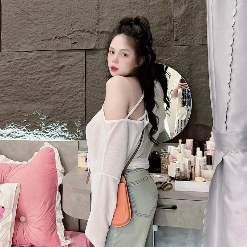 HANACLOHTING_01  Áo thun giấy 2 màu đan dây (không kèm áo quay) mẫu mới HANA CLOTHING 01 3