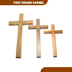 SALIB DINDING KRISTEN / SALIB KAYU KRISTEN / HIASAN DINDING KRISTEN / SALIB GANTUNG KRISTEN
