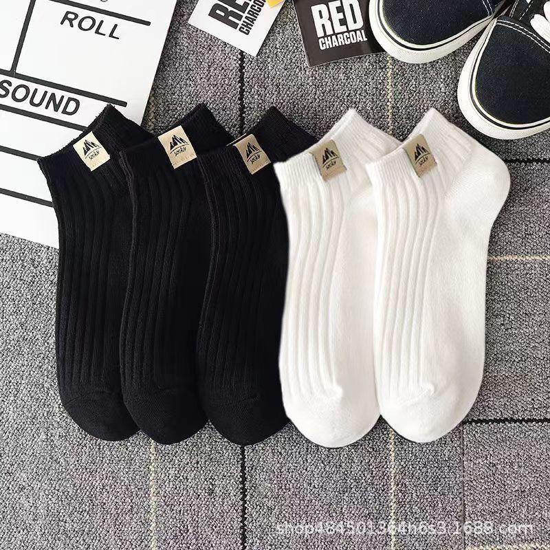 Product Introduction of Tất Nam Nữ, Ngắn, Đen Trắng, Thích Hợp Cho Mùa Hè, Thoáng Khí, Thấm Hút Mồ Hôi, Khử Mùi, Màu Trơn Chống Mài Mòn 5