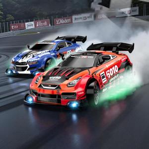 2.4Gリモコンドリフトカー、ライト付き充電式リモコンカー（1セット）、RCドリフトカー、男の子・女の子向け電動＆リモコンおもちゃ