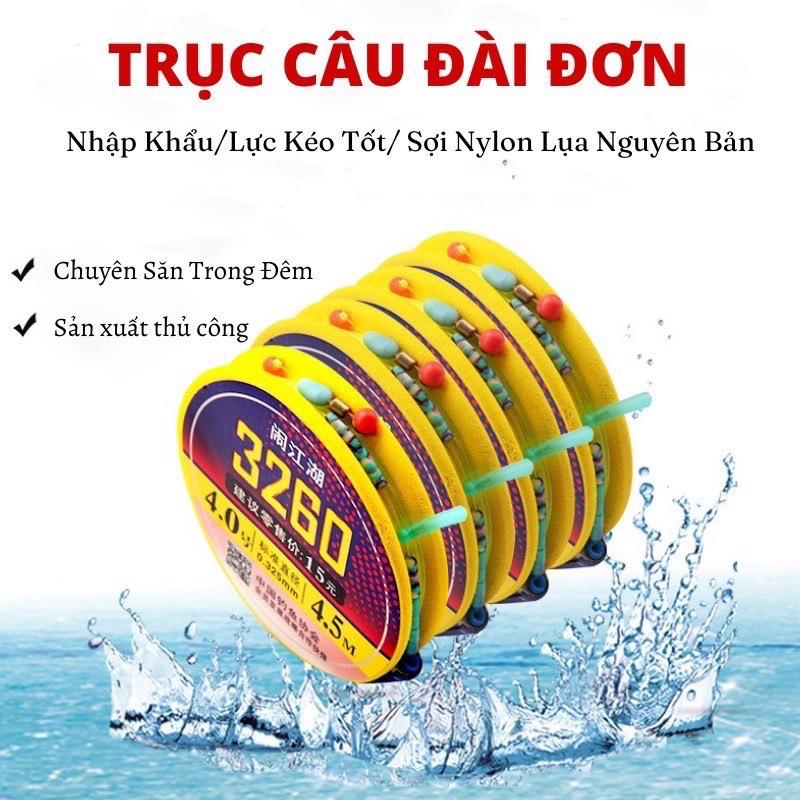 Dây Trục Câu Đài 3260, Trục Câu Đài Buộc Sẵn,Trục Câu Cá Bắt Cá Fishing Đi Câu