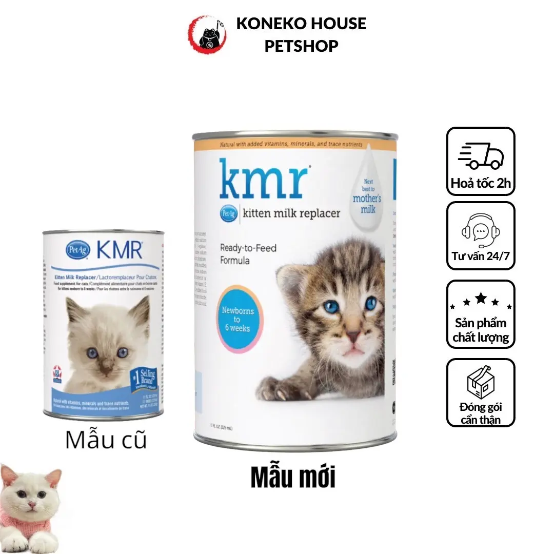 Sữa cho mèo các loại