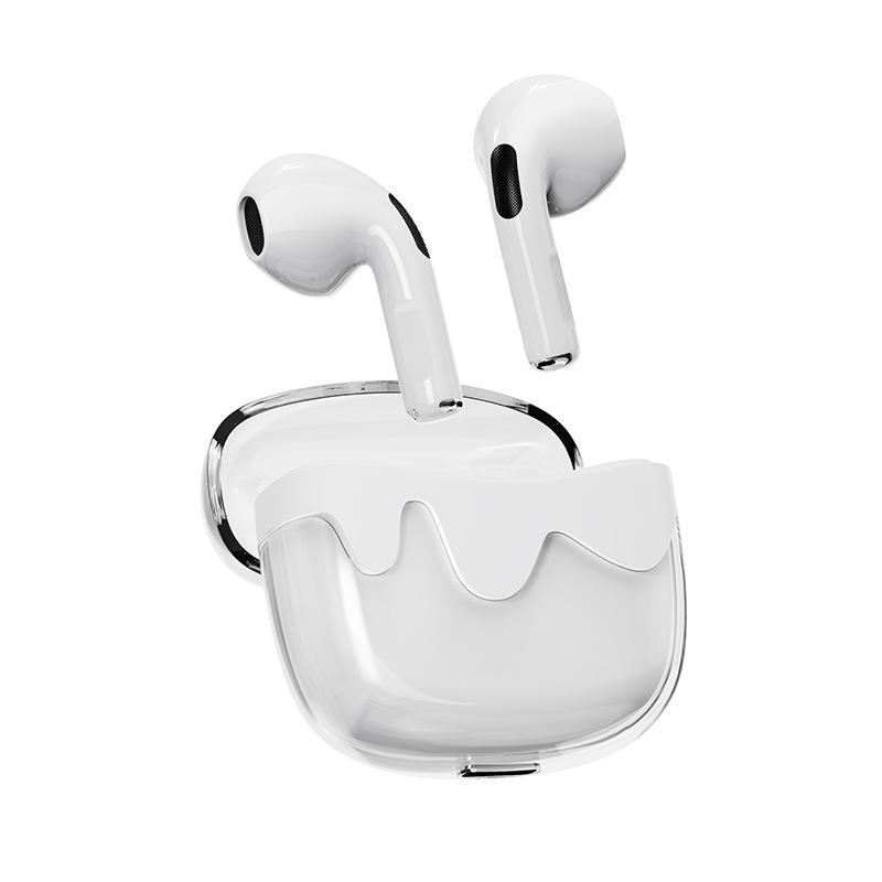 G07 Wireless Earbuds Longer Playtime Ear Buds With Transparent Charging Case For Music Sports For Android and iOS Headphone 7
