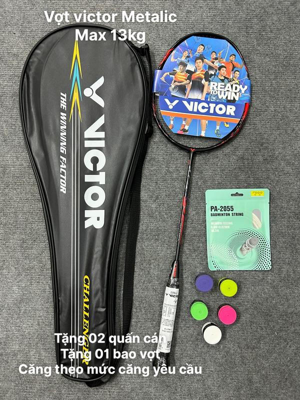 Vợt Cầu Lông Vict0r Thruster Ryuga Metallic, Ông Hoàng tấn công, tặng 02 quấn cán , căng theo mức căng yêu cầu Carbon Sport