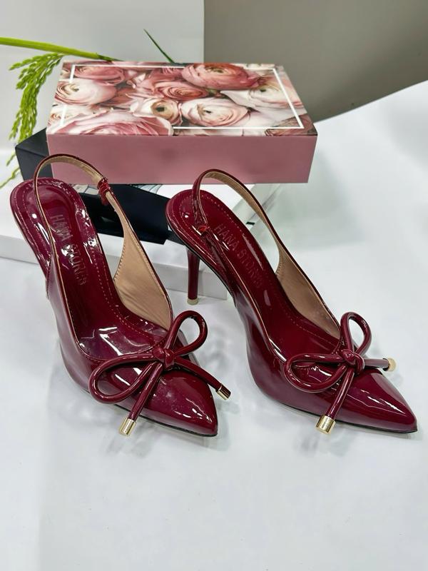  GIÀY CAO GÓT Nơ Thắt Chuông gót nhọn cao 5cm-7cm-9cm dành cho Nàng đi chơi đi tiệc Shoes Nữ 