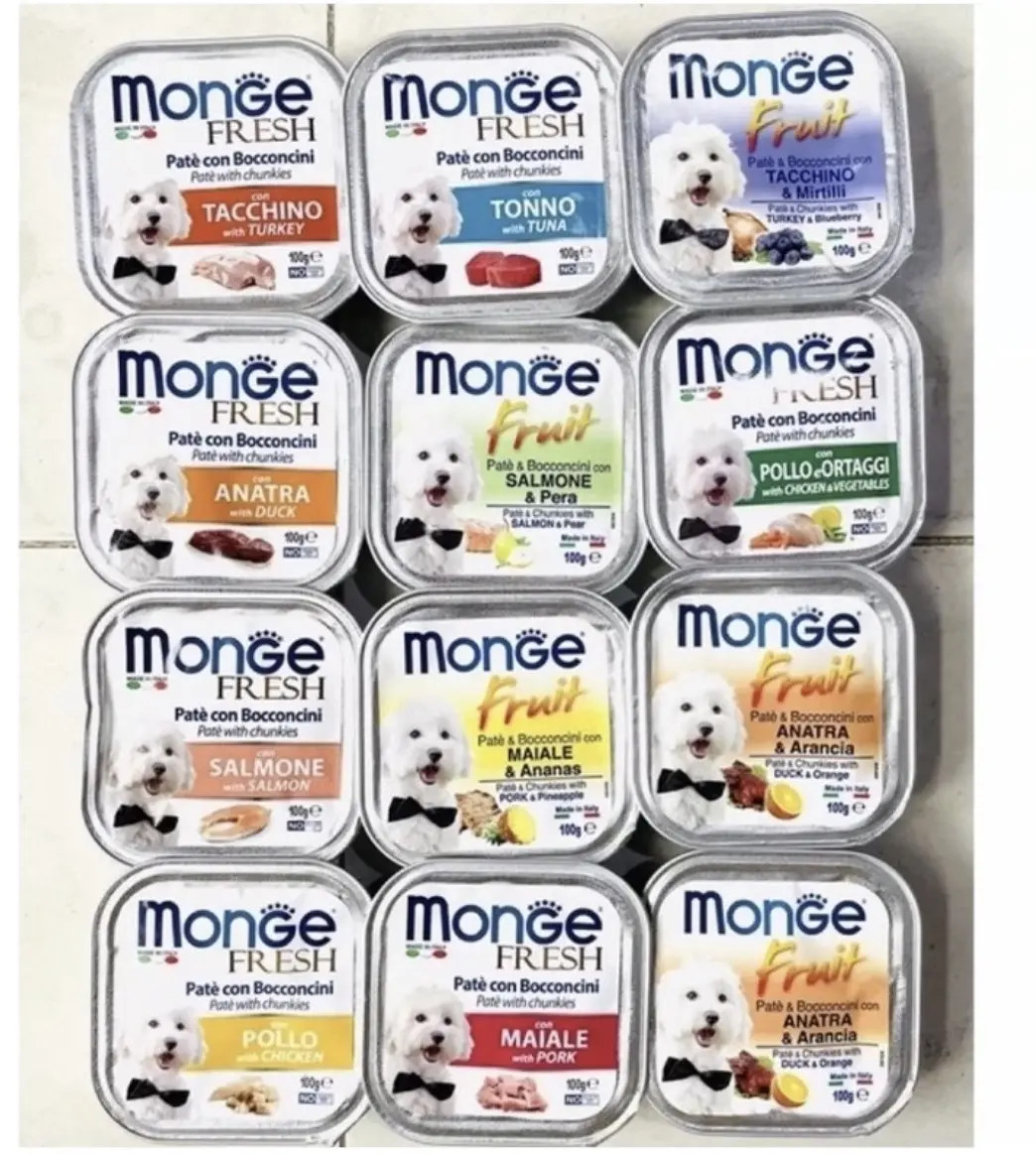 Pate Monge chuẩn vị 100g cho chó