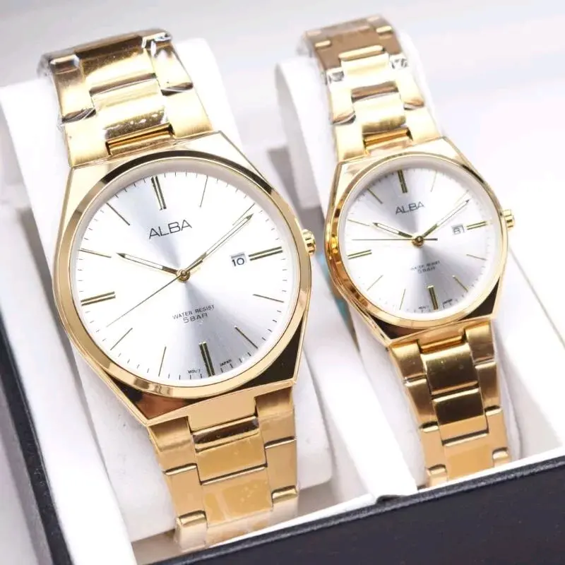 JAM TANGAN ALBA RANTAI COUPLE