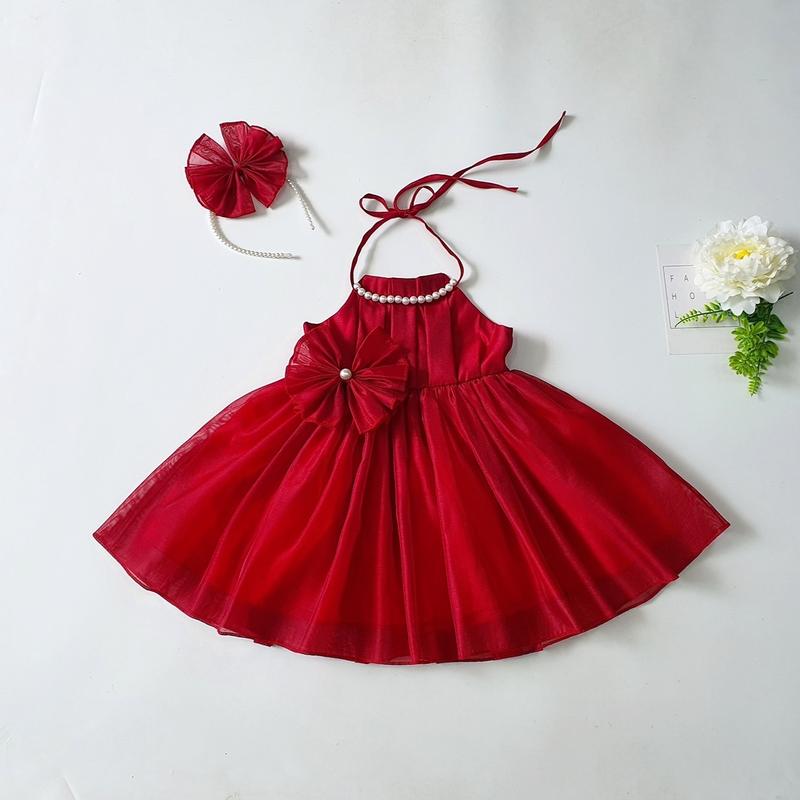   4-28kg  Đầm Váy Yếm Đỏ Công Chúa NHÍM XÙ KIDS Cho Bé Gái 1 Tuổi Đến 8 Tuổi V092 