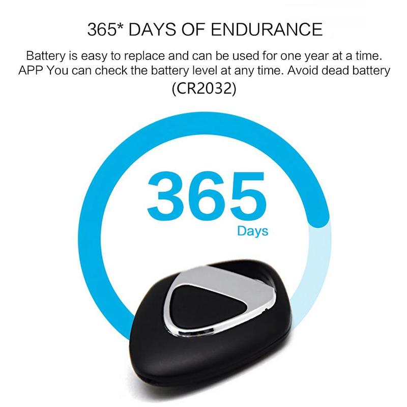 Smart GPS Tracker, 1/2/4 Counts Mini GPS Tracker, Bluetooth-compatible GPS Tracker for Earphone & Luggage, iOS Compatible GPS Tracker 3