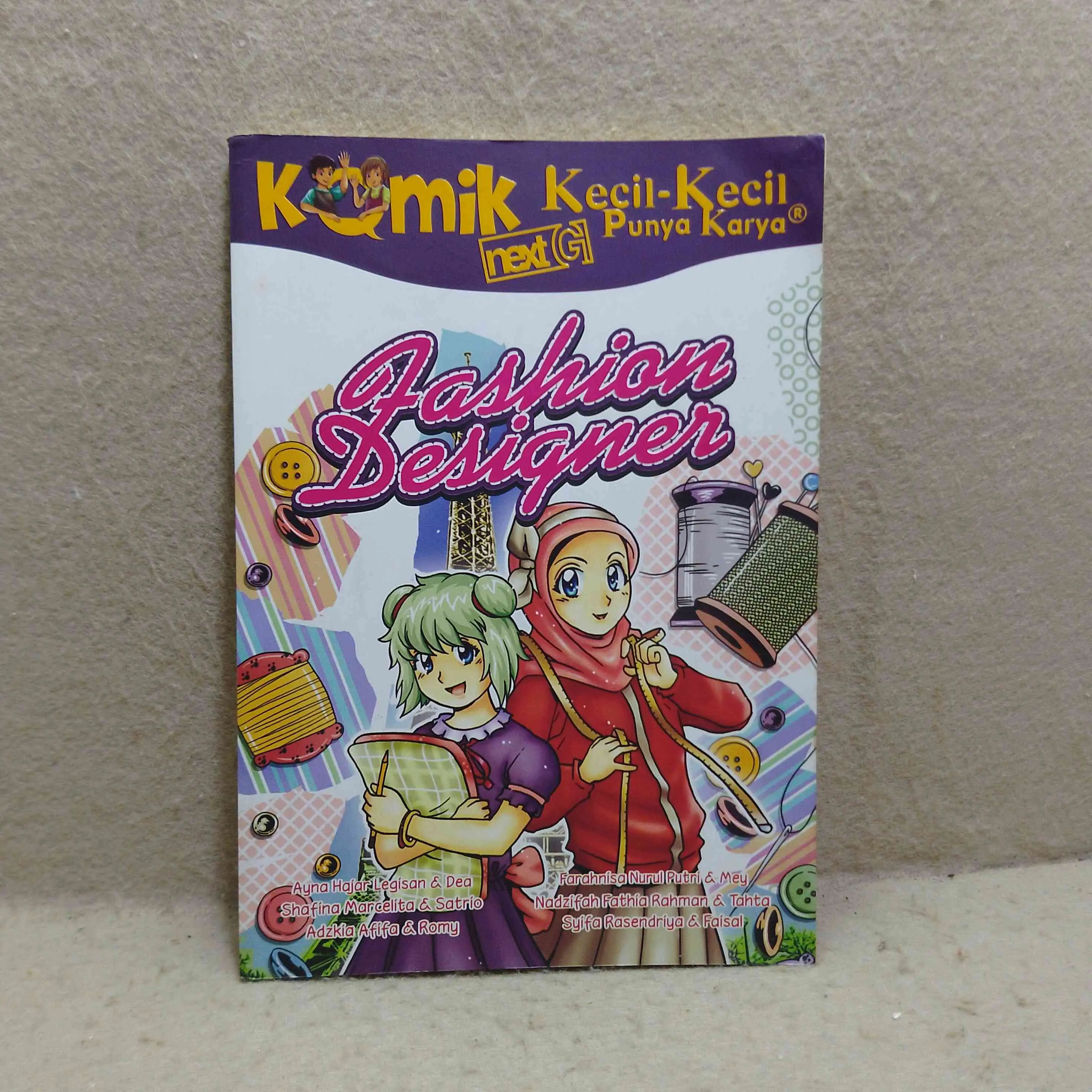 Komik Kecil Kecil Punya Karya - Fashion Designer - Ayna Hajar Legisan dkk