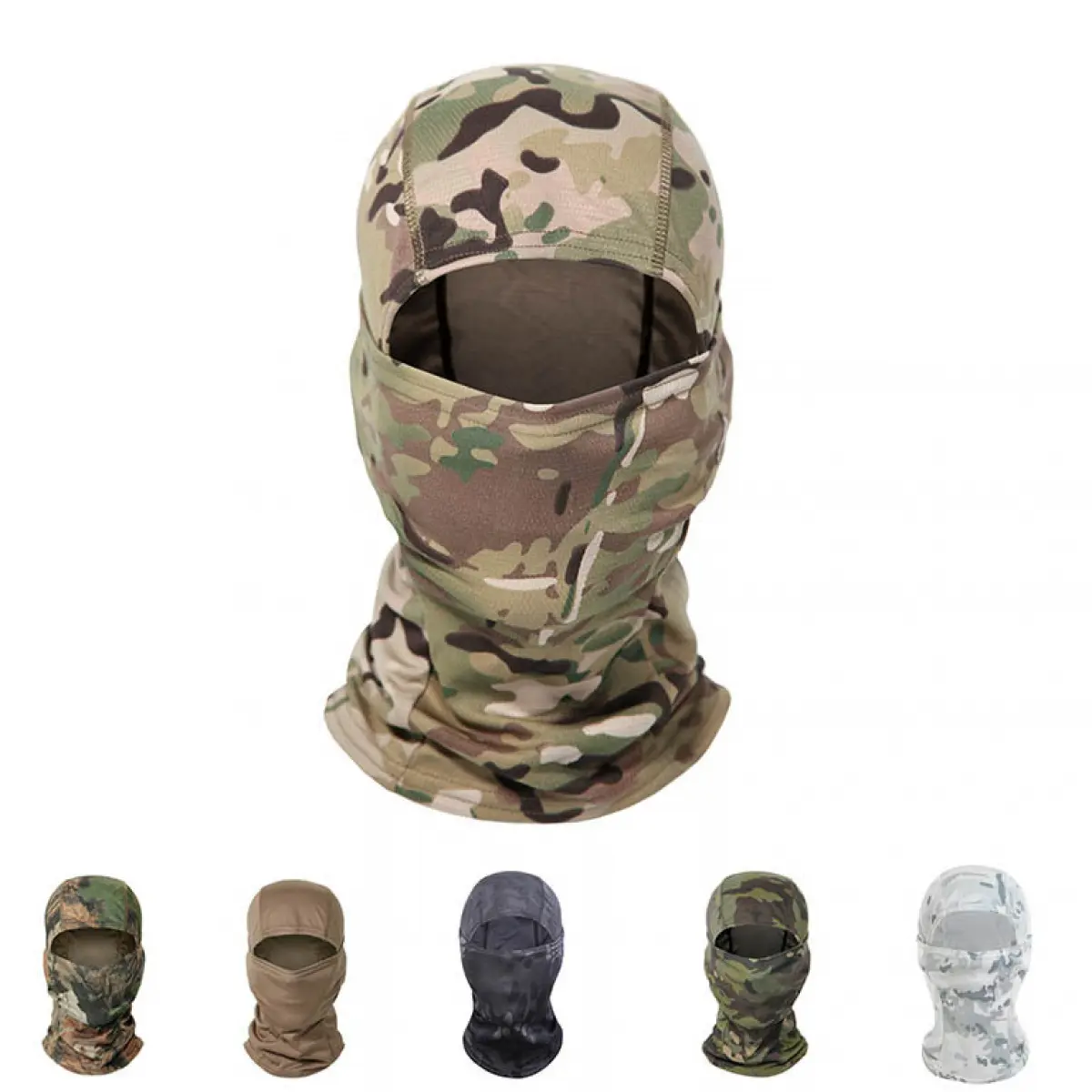 Outdoor Biking Walking Face Mask Cap, Full Face Mask, Multiple Colors, Hand Wash, Suitable for Outdoor, Cycling, Unisex, Motorcycle, Bicycle -- Ywdo