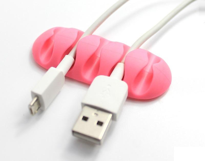 Product Introduction of Dụng Cụ Sắp Xếp Dây Cáp Bằng Silicon, 1 Cái, Giữ Cho Cáp Của Bạn Sắp Xếp Và Không Bị Rối 2