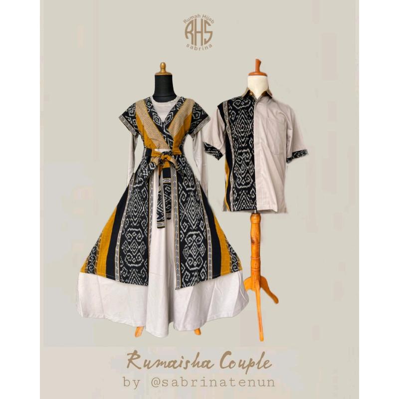 SABRINA TENUN - RUMAISHA COUPLE SILVER SAND - Shop | Tokopedia
