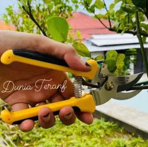 Gunting Dahan HASSTON PROHEX 1353-005 / 1350-024GgHitamKuning / Gg Kuning Stainless - Gt Ranting Tanaman Pruning Shears