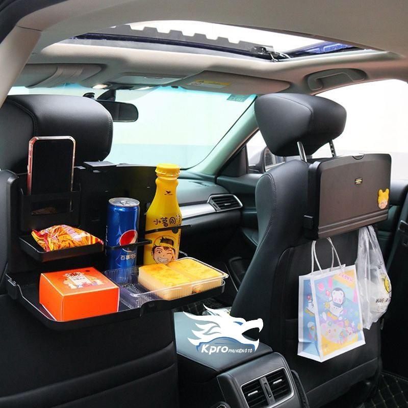 Khay đựng đồ ghế sau ô tô gấp gọn - Hàng Kpro chất lượng cao 6