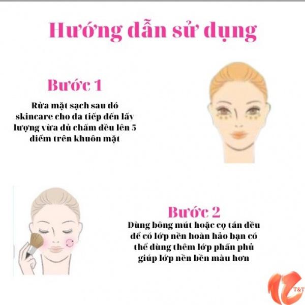 Kem nền che khuyết điểm Images kiềm dầu kháng nước lâu trôi tạo lớp nền đẹp trong suốt TT20 5