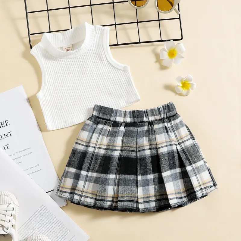 Setelan baju + rok anak usia 6 bulan sd 4-5 tahun 2