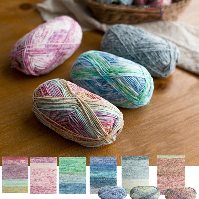 Product Introduction of 40g/roll Duan Dyed Acrylic Wool Yarn DIY Woven Knitting Sweater Sock Scarf Colorful Crochet Yarn Sewing 11